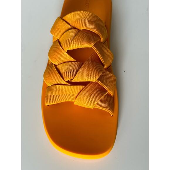NIB $790 Bottega Veneta Intrecciato Starfish Tangerine Sandals 9 US (42) 651402 main image 9
